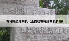 石材微型雕刻機(jī)（全自動石材雕刻機(jī)價(jià)格）